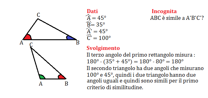triangoli simili 1
